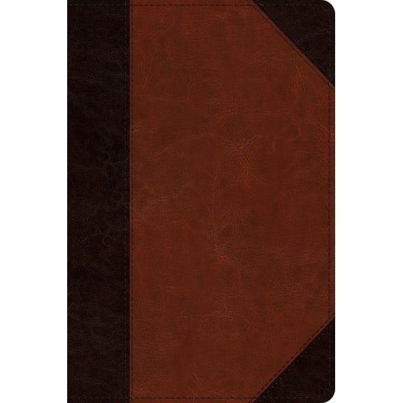 ESV Wide Margin Reference Bible (Trutone, Brown/Cordovan, Portfolio Design), (Hardcover)