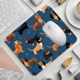 thumbnail image 2 of Dachshund Square 8.3x9.8 Inch Non-Slip Rubber Bottom Printed Desk Mat Gaming Mousepad Mouse Mat for Office and Gaming, 2 of 6
