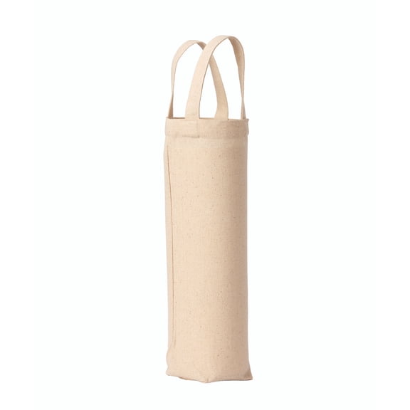 Nutshell Premium Plain Canvas Recycled Bottle Bag