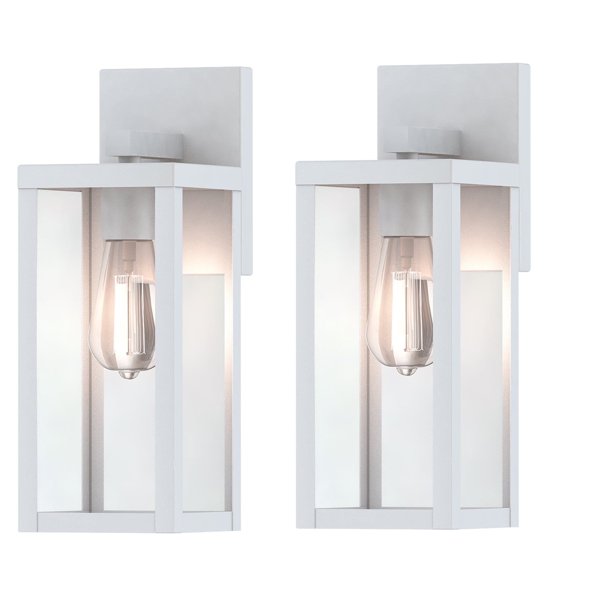 Matte White Outdoor Wall Lights Wall Mount Outdoor Lighting Sconce