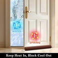 thumbnail image 5 of Door Draft Stopper Blocks Hot and Cold Air with Removable Washable Cover for Bottom of Door, All-Season Seal for Noise, Light, Dust, Door Sweep for Gaps Up to 3", Home Essentials, 38", Brown, 5 of 6