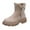 Khaki, variant on Western Boots Cowboy Boots For Women Western Cowgirl Boots with Chunky Heel Mid Calf Snip Toe Ideal for low insteps Pink,8.5