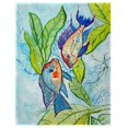 thumbnail image 1 of Betsy Drake PM642 14 x 18 Po. Ensemble de 4 Napperons Pair of Fish, 1 of 1