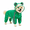 Green M, variant on Full Coverage Hooded Dog Raincoat Waterproof Reflective Strip Pet Jacket Four Legs Coverage Foldable Outdoor Walking Apparel for Dog Outdoor Rain Snow Protection Coat 19.69x14.17in Green L