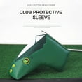 thumbnail image 3 of Cover Golf Golf Putter Cover Anti-Rayures Finition Fine Résistant à l'Humidité Magnétique Résistant à la Poussière Résistant à la Déchirure Magnétique Mallet Lame Head Fournitures, 3 of 7