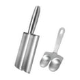 thumbnail image 3 of veasfak Kitchen Meatball Maker DIY Meatball Dispenser Tool for Hotel Cooking Kitchen Double Tube, 3 of 9