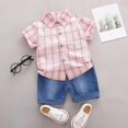 thumbnail image 2 of Utlike Boys Outfits Sets Cartoon Set Clothes Tops+Shorts Summer Baby Outfits T Shirt Outfits&Set Boys Casual Outfits Size 18 Months-24 Months, 2 of 3