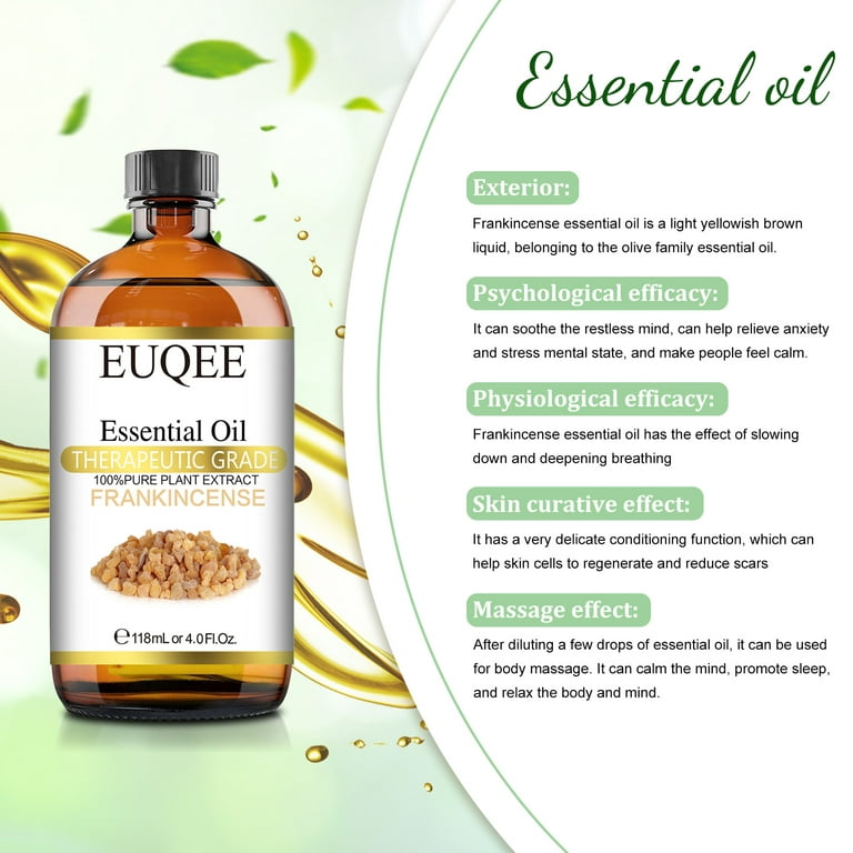 H’ana Frankincense Essential Oil for Body Comfort - 100% Natural Frankincense Oil for Skin - Frankincense Oil for Face & Diffuser (1 fl oz)