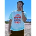 thumbnail image 2 of Happy 4Th Of July! America Tie Dye Cyclone Men -Image by Shutterstock, Male Large, 2 of 4