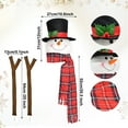 thumbnail image 3 of Adornos navideños, adornos navideños, regalos navideños, árbol de Navidad, muñeco de nieve, decoración navideña, árbol de Navidad, copa del árbol, muñeca, artículos decorativos, 3 of 5