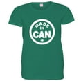 thumbnail image 1 of PleaseMeTees™ Womens From Born Made In Canada Logo Label Home HQ Tee, 1 of 1