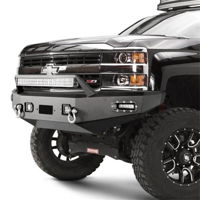Paramount 570304 Full Width Front Winch HD Bumper for 20152019 Chevy