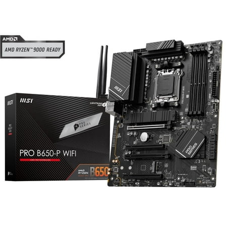 MSI B650-P WIFI Desktop Motherboard - AMD B650 Chipset - Socket AM5 - ATX (b650pwifi)