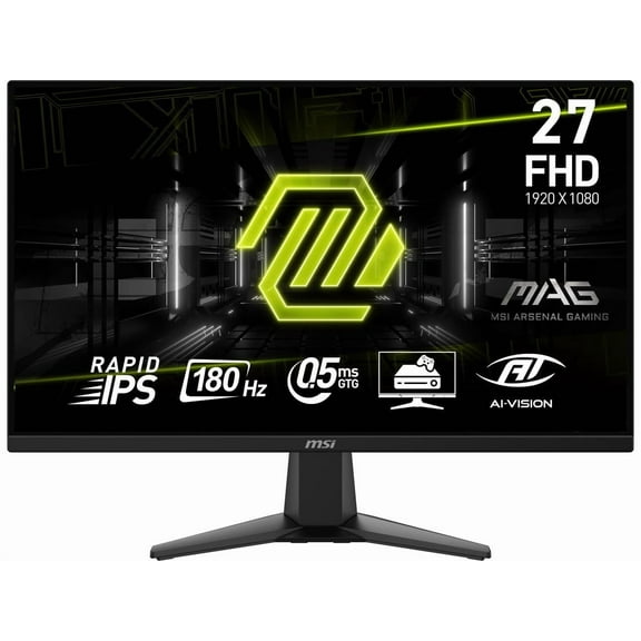 MSI MAG275F 27" Class Full HD - 16:9 - Metallic Black - Gaming LED Monitor