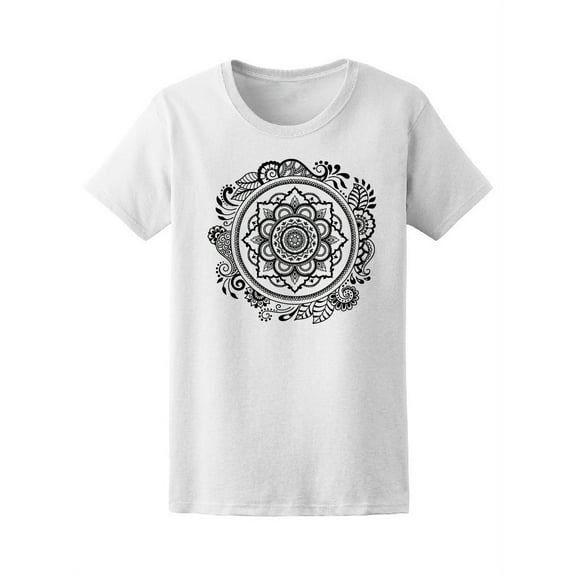 Paisley Floral Boho Mandala Tee Women's -Image by Shutterstock