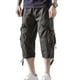 thumbnail image 2 of Pantalones de chándal ajustados para hombre con bolsillos con cremallera: pantalones deportivos con cintura elástica para el gimnasio y para llevar de forma informal., 2 of 4