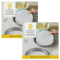Wilton Parchment Rounds for 9-Inch Pans, 45-Count per Box, 2-Pack (90 Total)