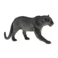 thumbnail image 2 of KLKCMS Figurines d'Animaux Mini Figurines Réalistes d'Animaux Jouet Peint à la Main Modèle Panther, 2 of 7