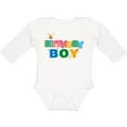 thumbnail image 3 of Inktastic Birthday Boy Letters Boys Long Sleeve Baby Bodysuit, 3 of 5