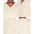 thumbnail image 4 of Landau ProFlex Tailored Fit Comfort Stretch 2-Pkt V-Neck Scrub Top for Men 4259, 4 of 6