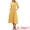 Yellow, variant on DARING DIVA Women's Boho Midi Casual Crew Neck Crochet Panel 3/4 Sleeve Dress XS Yellow