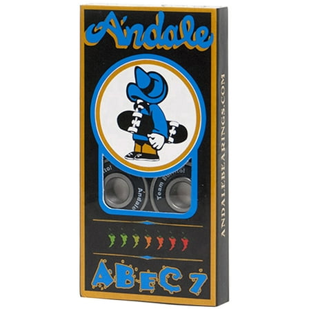 Andale ABEC-7 Bearings Single Set Black