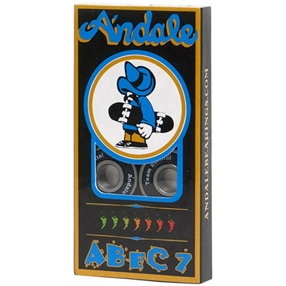 Andale ABEC-7 Bearings Single Set Black