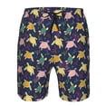 thumbnail image 4 of Naloa Turtle Men's Beach Shorts, Surfing shorts, Swim trunks, Quick Dry Swim Trunks for Surfing Beach Fun - Large, 4 of 9
