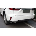 thumbnail image 3 of Chrome Rear Bumper Fog Light Cover Trim for Lexus RX450h RX350 RX200t 2016-2019, 3 of 4