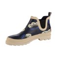 thumbnail image 4 of Regatta - Botas de Agua Orla Kiely Diseño Flor de la Pasión para Mujer (Marino, Crema) Regatta UTRG9407_navycream, 4 of 6