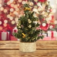 thumbnail image 4 of 15cm Decorated Mini Christmas Tree Easy to Maintain PVC No Withering Artificial Christmas Tree Table Decor, 4 of 7