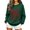 Green, variant on Sweatshirts for Women, JIANLAI Gothic Red Skeleton Ribcage Print Crewneck Sweatshirt, Loose Long Sleeve Halloween Graphic Top, Casual Fall Winter Pullover Sweatshirt