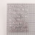thumbnail image 2 of Ouginx Clear Stamps, 26 Alphabets Rubber Stamp for Scrapbooking and Card Making Supplies, 2 of 5
