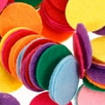 thumbnail image 3 of Minkissy 100Pcs Non-Woven Felt Patches Assorted Color Round Fabrics For Diy Accessories And Projects, 3 of 5