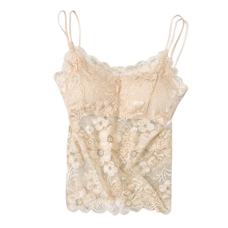 

Floral Cami Padded Tank Top Women s Cami Sexy Lace Crochet Flower Vest Female Camisole Skin 2XL