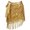 Gold, variant on Hsqqdc Women's Sequin Tassel Latin Dance Skirt, Sparkly Belly Dance Wrap Skirt for Performance