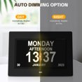 thumbnail image 5 of Crtynell Digital Day Calendar Clock Multifunctional Extra Large Dementia Digital Clock with 5 Alarms and Medication Reminders Impaired Vision Digital Clock (7" Black), 5 of 9
