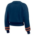 thumbnail image 3 of Women's WEAR by Erin Andrews  Navy Houston Astros Vintage Washed Cropped Pullover Sweatshirt, 3 of 4