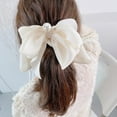thumbnail image 3 of Korean Style Bow Hair Clip Ribbon Hair Clip Hair Accessories Exquisite Color Design Suitable, 3 of 6
