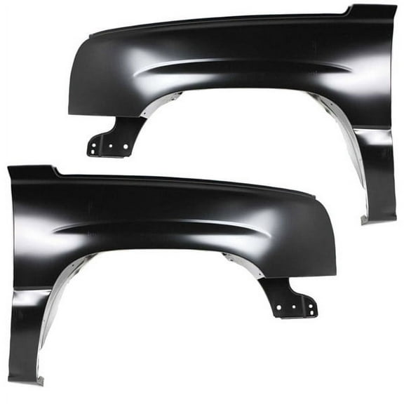 For 03-07 Chevy Silverado Truck Front Fender Quarter Panel Steel LH RH SET PAIR