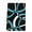 Turquoise, variant on Red Geometric Kitchen Towels Set of 3, Vintage Abstract Stripes Aesthetic Art Absorbent Dish Towels for Kitchen, Microfiber Hand Towel, Quick Drying Tea Towel for Cleaning Decorative Dishcloths