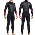 thumbnail image 3 of Greeniant Traje de buceo Snorkeling portátil UPF 50 neopreno impermeable protección colorido kayak traje de neopreno de manga larga Deportes acuáticos Mujer Negro SG Greeniant OD020698-11, 3 of 6