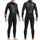 thumbnail image 5 of Eigraketly Traje de buceo Snorkeling portátil UPF 50 neopreno impermeable protección colorido kayak traje de neopreno de manga larga Deportes acuáticos Mujer Negro S Eigraketly OD020698-08, 5 of 6