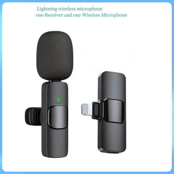 Lightning Gaming Live K8 Portable Audio Video Recording Wireless Microphone Mini Mic Phone
