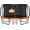 Red and Black, variant on JUMPZYLLA Trampoline Outdoor with Enclosure and Ladder, ASTM, 12 ft , Red
