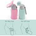 thumbnail image 4 of (Niña) Niños Bebé portátil Niño Inodoro de emergencia portátil Orinal de viaje higiénico Orinal Orinal Orinal para bebé para viajes, automóvil, camping, 4 of 5