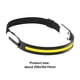 thumbnail image 3 of Linterna frontal LED compatible con Bluetooth COB Camping Headlight para correr (blanco), 3 of 5