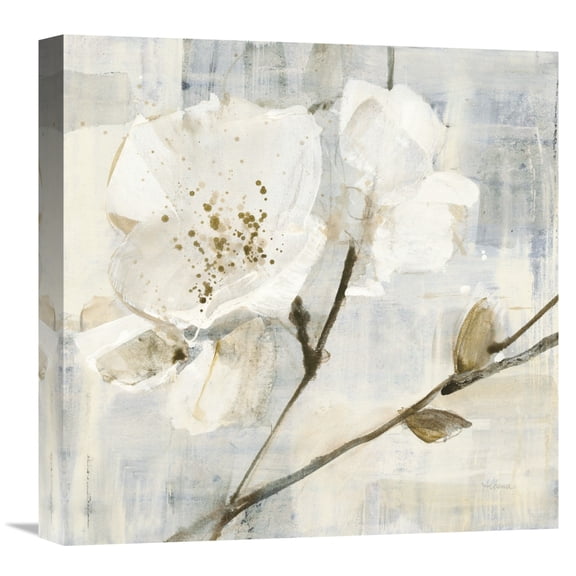 Global Gallery Albena Hristova 'Elegance I Greige' Canvas Wall Art