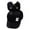 Black, variant on Kids Girls Boys Sparkle Sequins Mesh Baseball Cap Rabbit Ears Glitter Shimmer Peak Cap Adjustable Sun Hat
