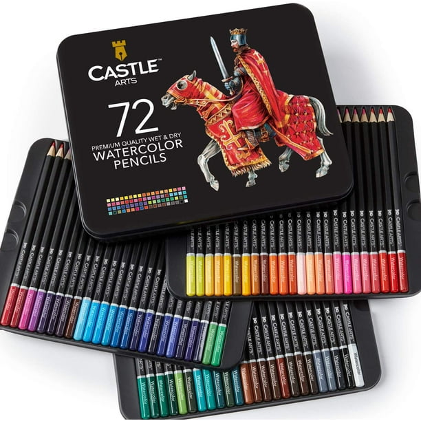 Castle Art Supplies 40 Piece Sketching Pencils And Drawing Set